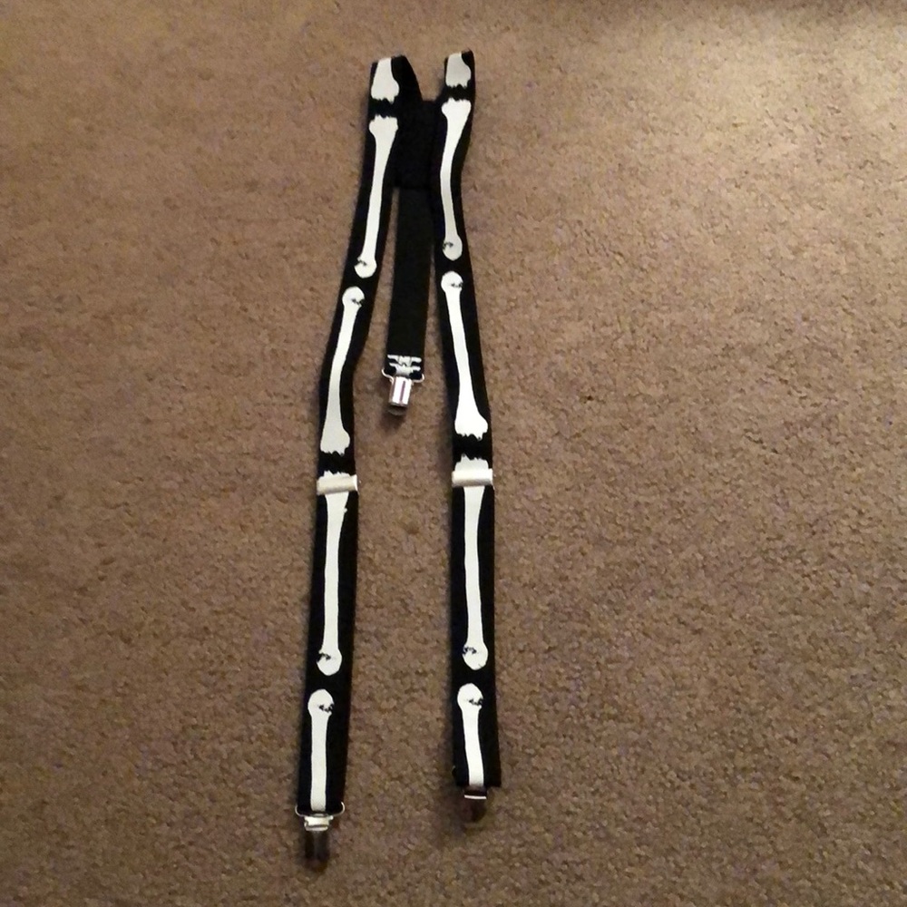 Skeleton Design Suspenders